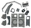 Rubicon Express TJ/XJ Front Axle Bracket Kit