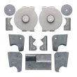 Rubicon Express TJ Rear Axle Bracket Kit