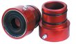 Alloy USA Aluminum Axle Seals (pair) - Red