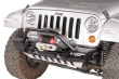 Hanson Offroad JK Stubby Winch Guard Bumper
