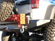 Jeeperman Jeep JK Wrangler Rear Bumper & Swing-Away Tire Carrier