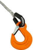 MasterPull Superline Winch Rope, HD sling hook.