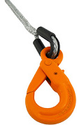 MasterPull Superline Winch Rope, self-locking safety hook.