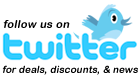 Follow us on twitter