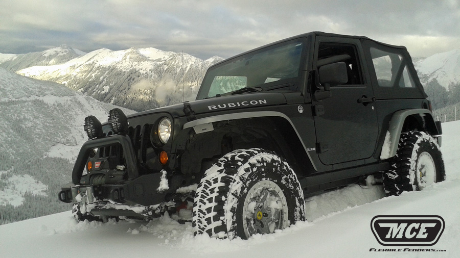 MCE Jeep JK Hi Clearance Gen III Silver Edition Fenders / Flares, Full ...